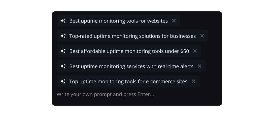 Get custom prompt